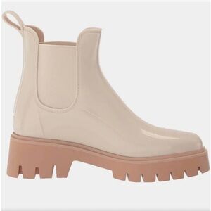 Gently worn once  Dolce Vita Rainboot in Ivory size 7